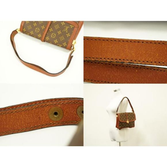 Louis Vuitton Sac Vendome Monogram Shoulder Bag Handbag Brown - Picture 5 of 9